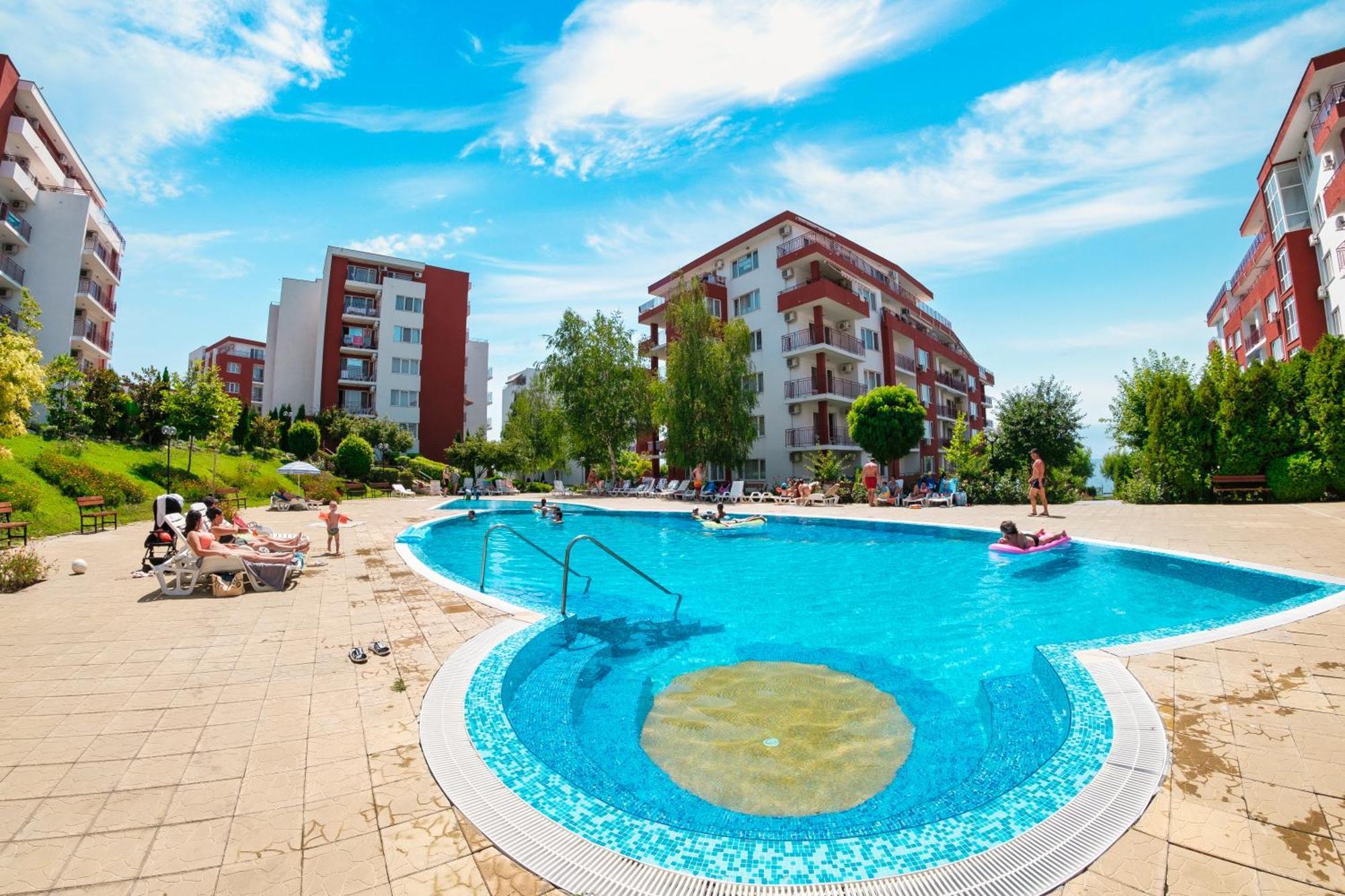 Marina View Fort Beach Apartment Sveti Vlas Exterior photo