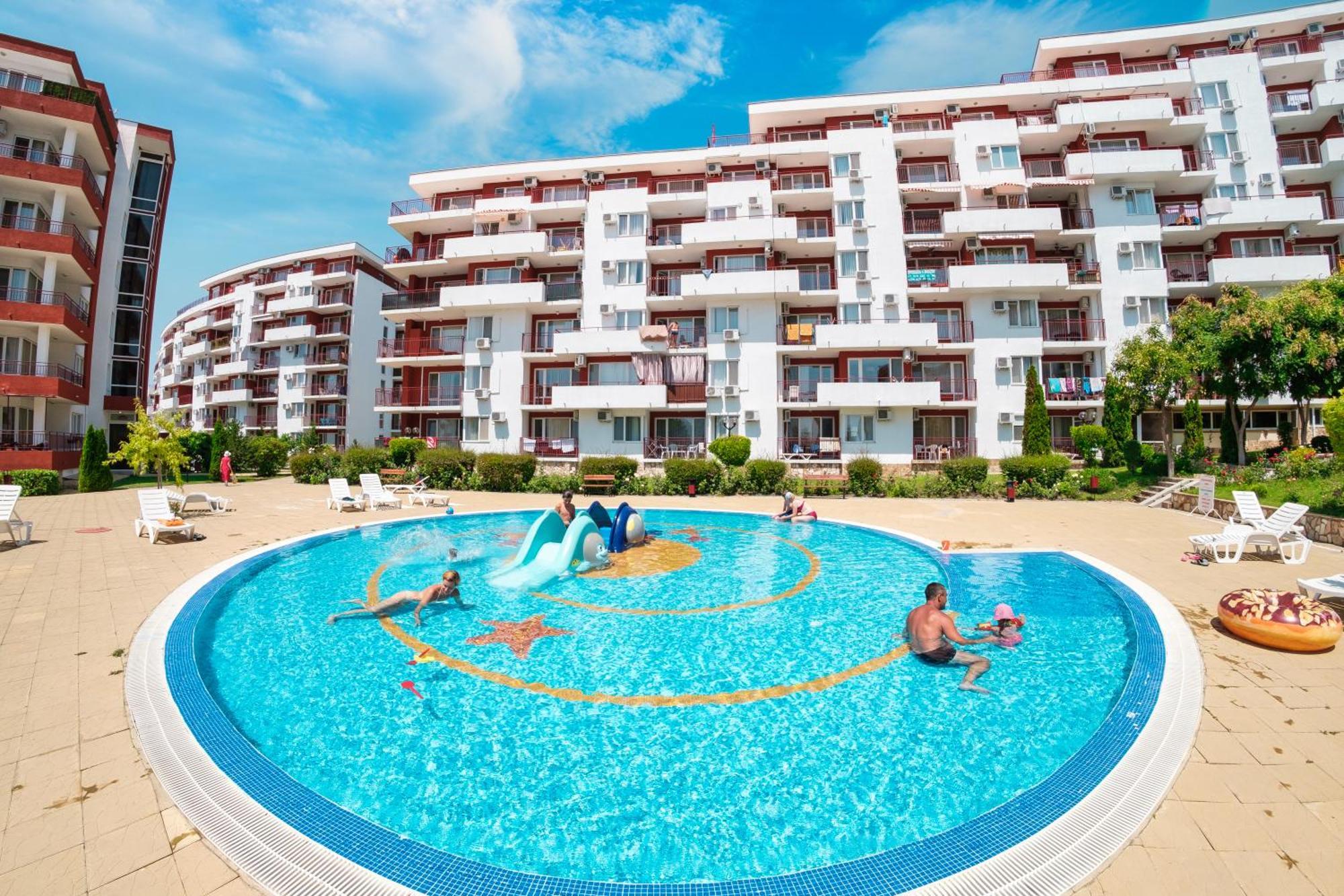 Marina View Fort Beach Apartment Sveti Vlas Exterior photo